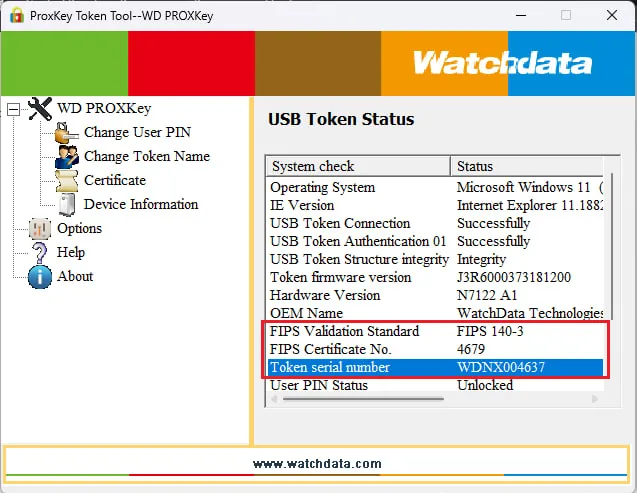 WD Proxkey driver